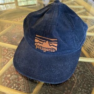 Patagonia Blue Corduroy Hat- SnapBack